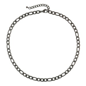 Slate by Rebl Figaro Link Chain Necklace  Stainless Steel - 1 of 2