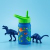 JoyJolt Kids Stainless Steel Water Bottle with Straw Lid - 12 oz - 4 of 4