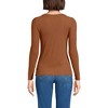 Lands' End Women's Drapey Rib Skimming Long Sleeve Henley - 2 of 3