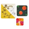 Bright Creations 70 Pack Unfinished Wood Squares Cutout Tiles for Crafts, Engraving, Wood Burning, 3 Sizes, 2", 3", 4" - 4 of 4