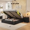 AMERLIFE Lift Up Storage Bed with Storage Underneath, No Headboard - 2 of 4