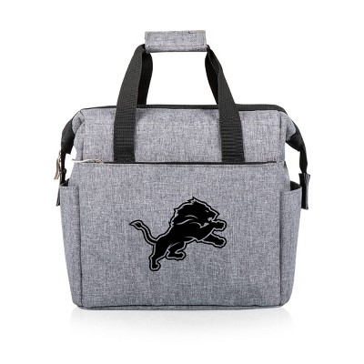 Black Detroit Lions NFL Disney Cooler Tote Bag