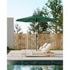 7.5FT Outdoor Patio Umbrella with 6 Sturdy Ribs, Table Umbrella with Push Button Tilt and Crank, UV Protection Waterproof (Green) - 2 of 4