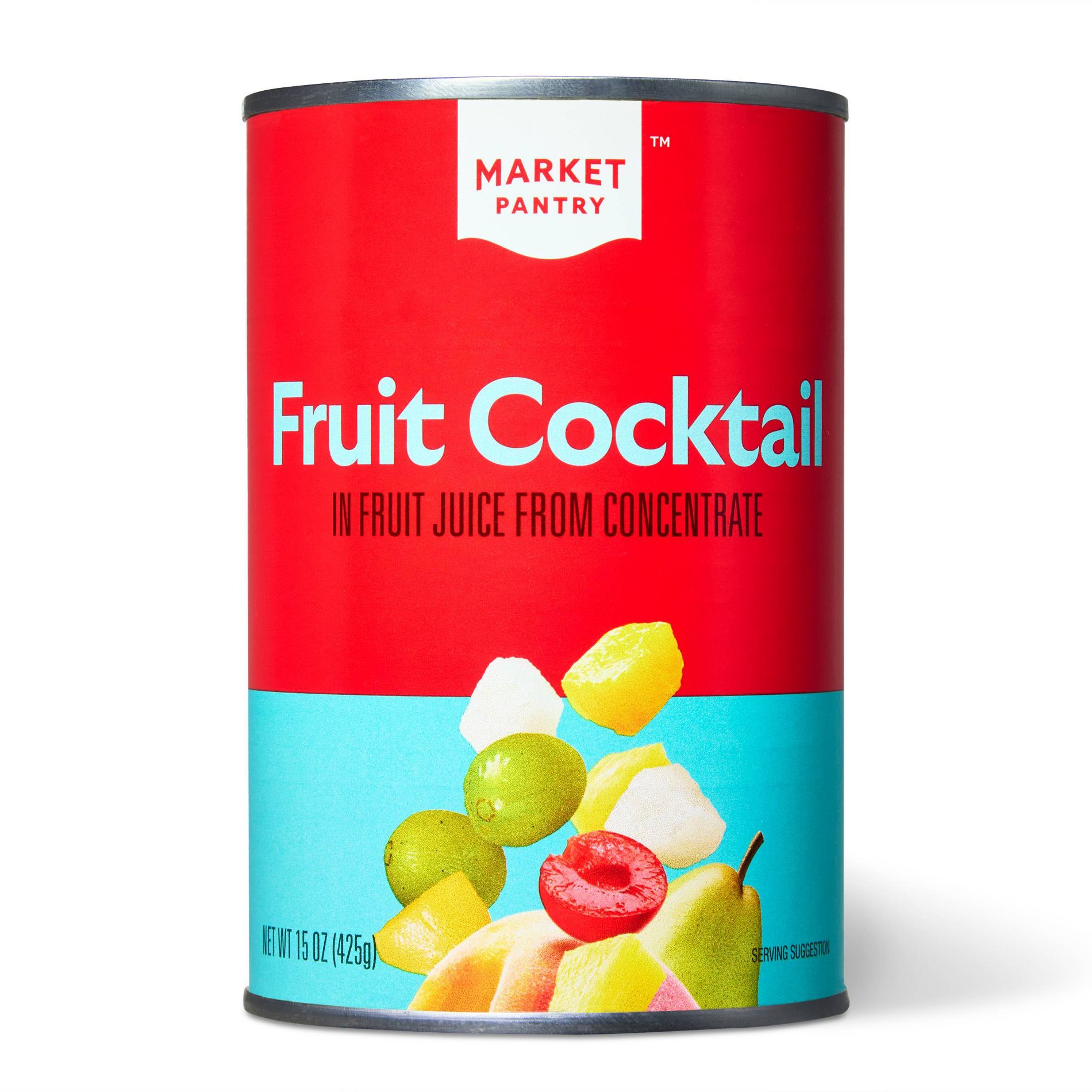 Fruit Cocktail in Fruit Juice - 15oz - Market Pantry™