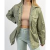 Women's THROW GO LAUREL SHIRT JACKET - Mimosa - 3 of 4