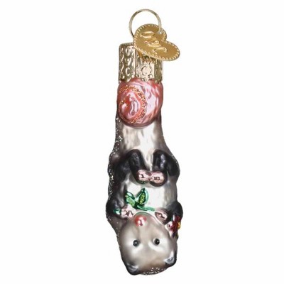 Old World Christmas 2.25 In Mini Opossum Gumdrops Collection Possum Tree Ornaments