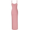 Women Full Slip Under Dresses Sleeveless Adjustable Spaghetti Strap Cami Maxi Dress Nightgowns Sleepwear - 3 of 4