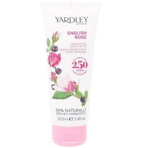 Yardley English Rose Nourishing Hand Cream, 3.4 oz - 1 of 4