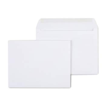 Staples Wove Side-Opening Booklet Envelopes 9" x 12" White 100/BX 473009