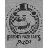Seven Times Six Five Nights At Freddy's Shirt Men's Freddy Fazbear's Pizza Short Sleeve Tee Grey - 2 of 4