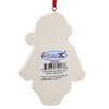 Polarx 3.75 In Baby's First Santa Onesie Christmas Tree Ornament , Christmas Decor First Christmas Infant (1PC) - 3 of 4