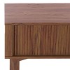 Ilyum Tambour Dr Console Table - CNS3101A - Walnut - Safavieh - 3 of 4