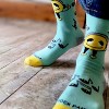Musical Smiley Emoji Sock (Tween Sizes, Small) from the Sock Panda - 2 of 4
