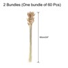 Unique Bargains Decorative Natural Dried Floral Bunny Tail Artificial Plants 120 Pcs - 2 of 4