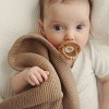 Bleu La La Lulababe Pacifier - Set of Soft Hospital Grade Silicone Two Tone Pacifier for Newborns Infants and Babies - 2 of 4