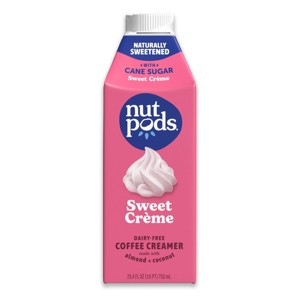 nutpods Cane Sugar Sweetened Creamer - 25.4 fl oz - 1 of 4