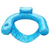 SWIMLINE ORIGINAL Inflatable U-Seat Water Float Lounger, Retro Flamingo - Fabric-Covered Floating Lounge Chair for Lake, River, Beach & Swimming Pool, - 2 of 4