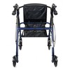 McKesson Rollator Adjustable Height Aluminum 33 to 38 inch Handle Height 146-R728BL - 4 of 4