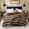 Alaina Faux Fur Throw - 2 of 4