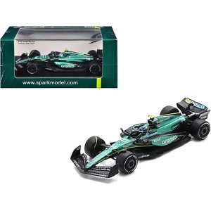 Aston Martin AMR24 #14 Fernando Alonso Formula One F1 "Saudi Arabian GP" (2024) 1/64 Diecast Model Car by Spark - 1 of 3