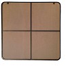 PAGED Vanity Mirror Square Bathroom Mirror with Metal Frame for Bathroom, Dressing Room - 4 of 4