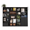 NicBex File Cabinet with 17 Open Shelves and 1 Cabinet,Office Cabinet with Round Knobs,Modern Storage Cabinet,Filing Cabinets for Home Office - 2 of 4