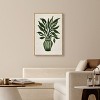 Art Remedy Green Vase II Minimalistic Botanical and Floral Art Prints Framed - 2 of 4