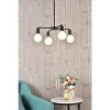 Elegant Lighting Cairo 4 lights black pendant - 2 of 4