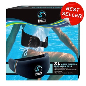 Sunlite Sports AquaFitness Deluxe Flotation Swimming Belt - Water Aerobics Equipment for Pool, Low-Impact Workout - 1 of 4