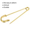 Unique Bargains Metal DIY Blankets Crafts Brooch Making Home Sewing Large Safety Pins 40 Pcs - 4 of 4