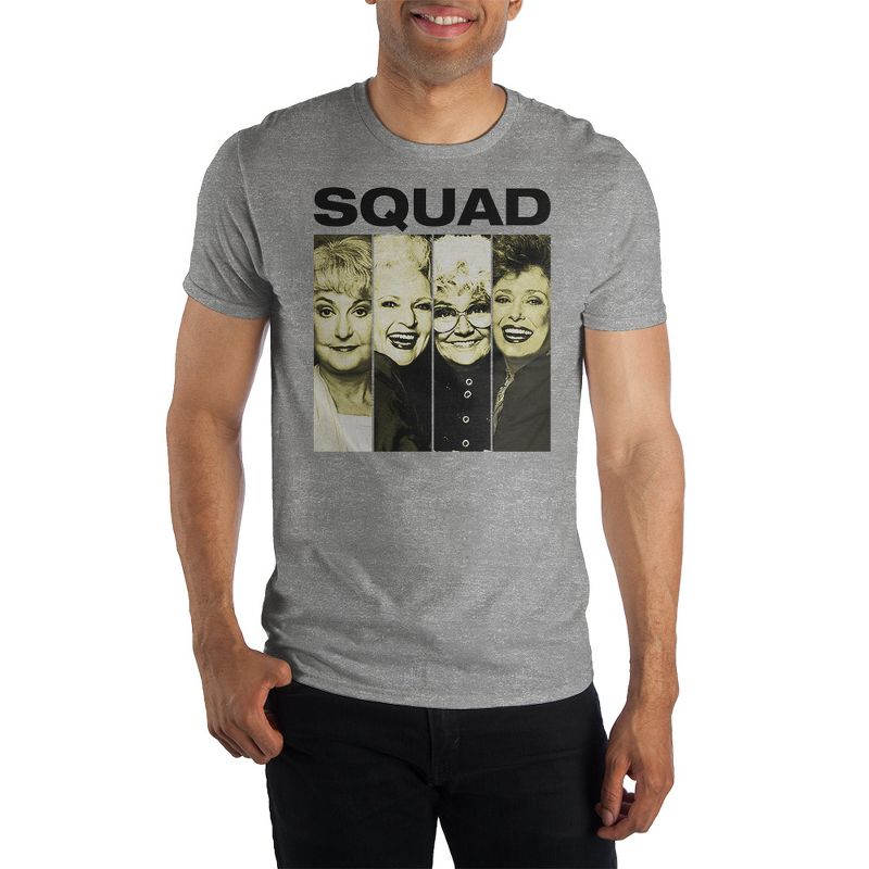 Golden Girls 'Squad' Short-Sleeve Men's Graphic T-Shirt, 1 of 2