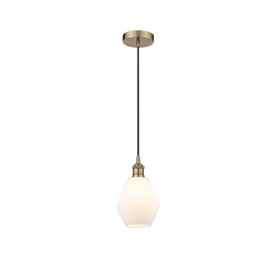Cindyrella - 1 Light Mini Pendant In Industrial Style-10.25 Inches Tall and 6 Inches Wide