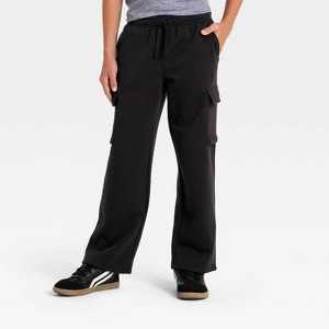 Pantalones cargo de forro polar cómodos activos para niño - All In Motion™