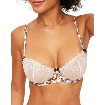 Leading Lady Women's Scalloped Lace Underwire Bra, Dusty Lavender, 34A :  : Clothing, Shoes & Accessories