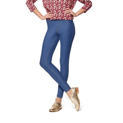 Women's Essential Denim Leggings - HUE