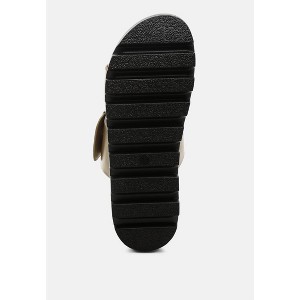 Gound Platform Lug Sole Metal Buckle Sandals Women - 1 of 4