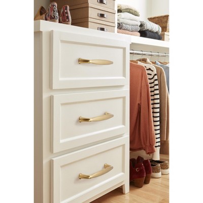 Kane 8-Inch Champagne Bronze Appliance Pull with Mounting Hardware