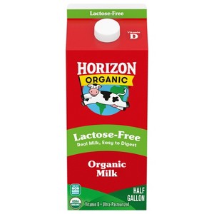 Horizon Organic Whole Lactose-Free Milk - 0.5gal - 1 of 4