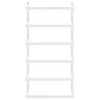 vidaXL Towel Rack White Steel Towel Rack Rectangular Modern - 3 of 4