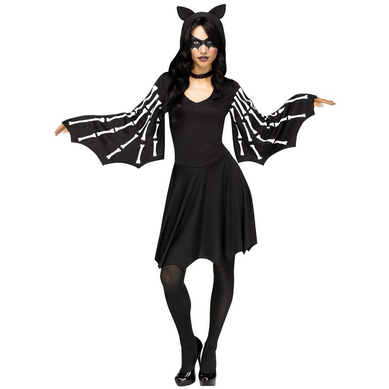 Fun World Sweet Bat Adult Costume, 1 of 3