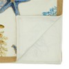 Saro Lifestyle Saro Lifestyle Dining Table Runner With Sea Life Design, Navy Blue, 16"x72" - 2 of 3