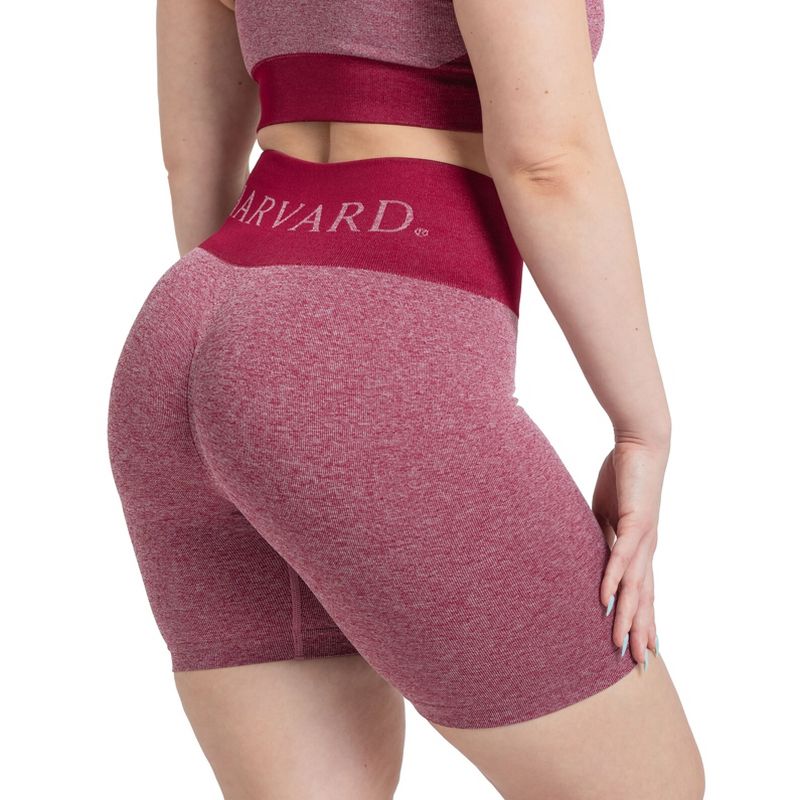 Harvard Biker Shorts - High-Waisted Compression Shorts - Moisture-Wicking & Breathable - Ideal for Cycling, Running, Fitness by Maxxim, 1 of 7