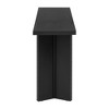 Lyngins Modern Minimalist Console Table with Pine Veneer and Geometric Legs, Entryway Table, Sofa Table for Living Room, Home Office, Hallway - 3 of 4