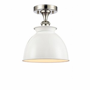 Adirondack - 1 Light Semi-Flush Mount In Industrial Style-12 Inches Tall and 8.5 Inches Wide - 1 of 1