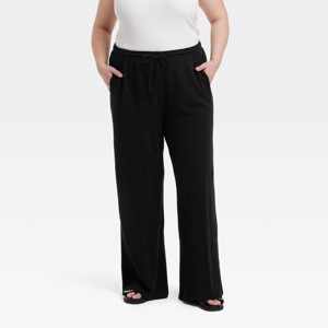 Women's Leisure Studio French Terry Sweatpants - Universal Thread™ - 1 of 3