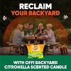 OFF! Citronella Candle Outdoor Bug Deterrent Mosquito Candle  - 23oz - 2 of 4