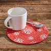 Split P Snowflake Round Trivet Set - 2 of 4