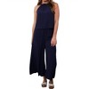 Women's Jana Wide Leg Pants - bobi - 3 of 4