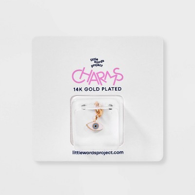 Little Words Project Evil Eye Charm - Gold