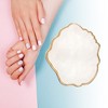 Unique Bargains Portable Marble Rectangle Ring Nail Art Palette 1 Pc - 2 of 4